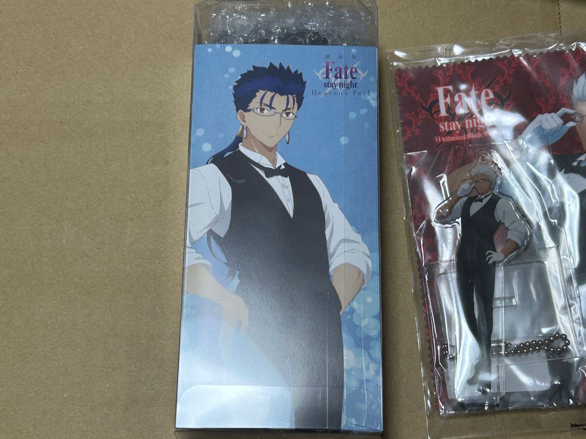 Fate/stay night UBW HF 執事眼鏡 コラボメガネ アーチャー ランサー