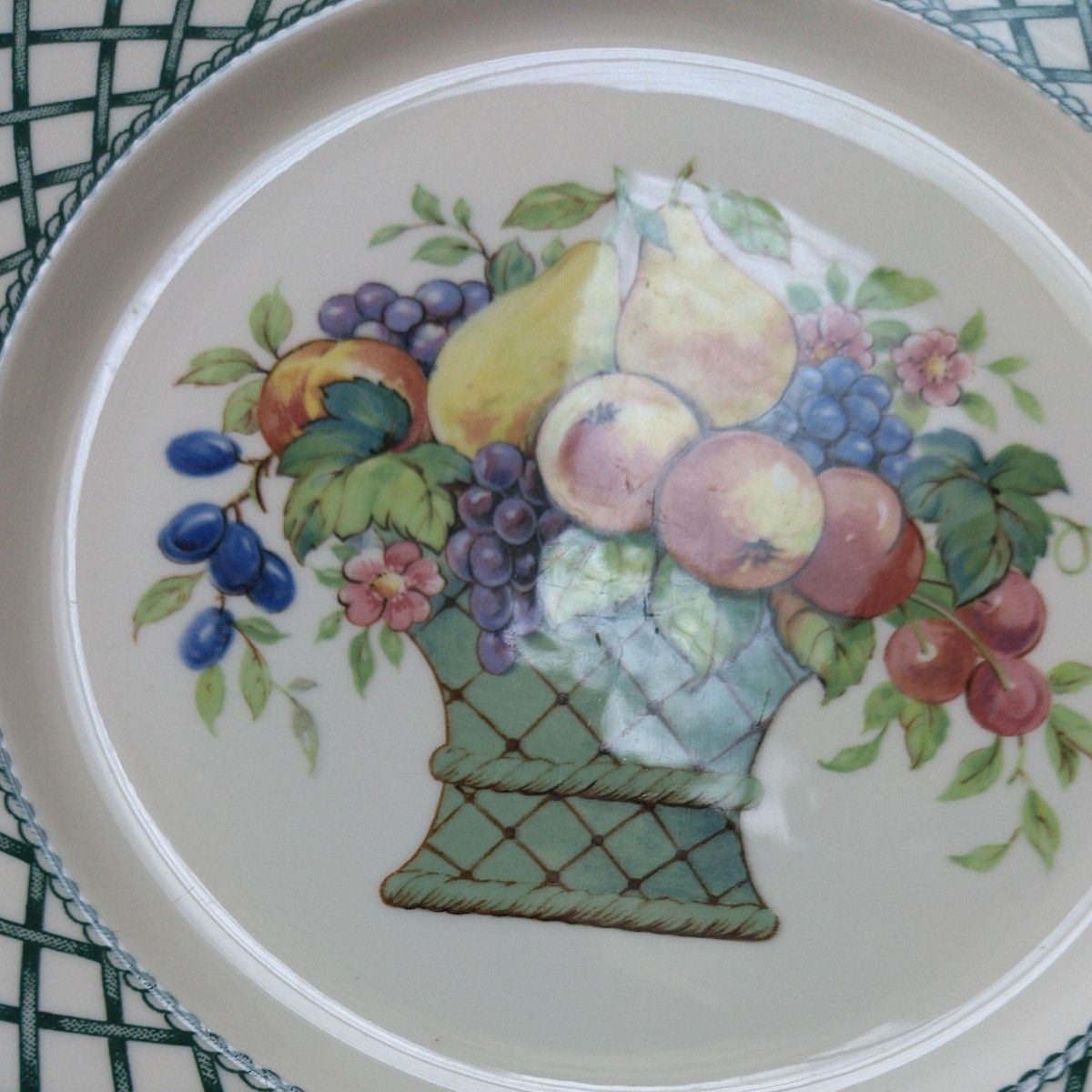 Villeroy&Boch/ビレロイ＆ボッホ バスケットガーデン ドイツ プレート