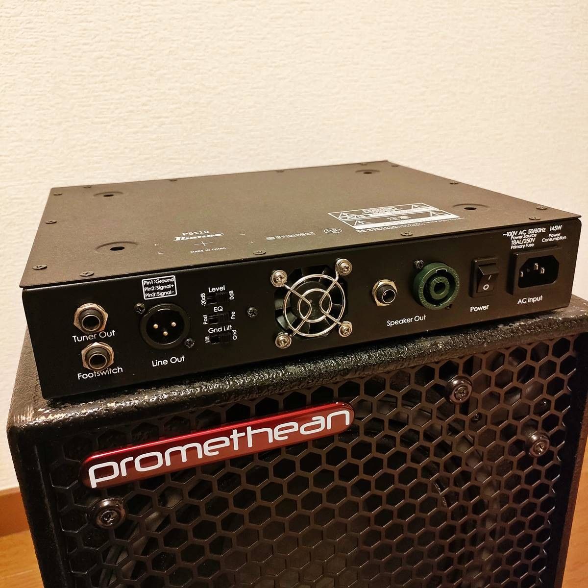 Ibanez Promethean P5110 500W/250W ベースアンプ ヘッドキャリング