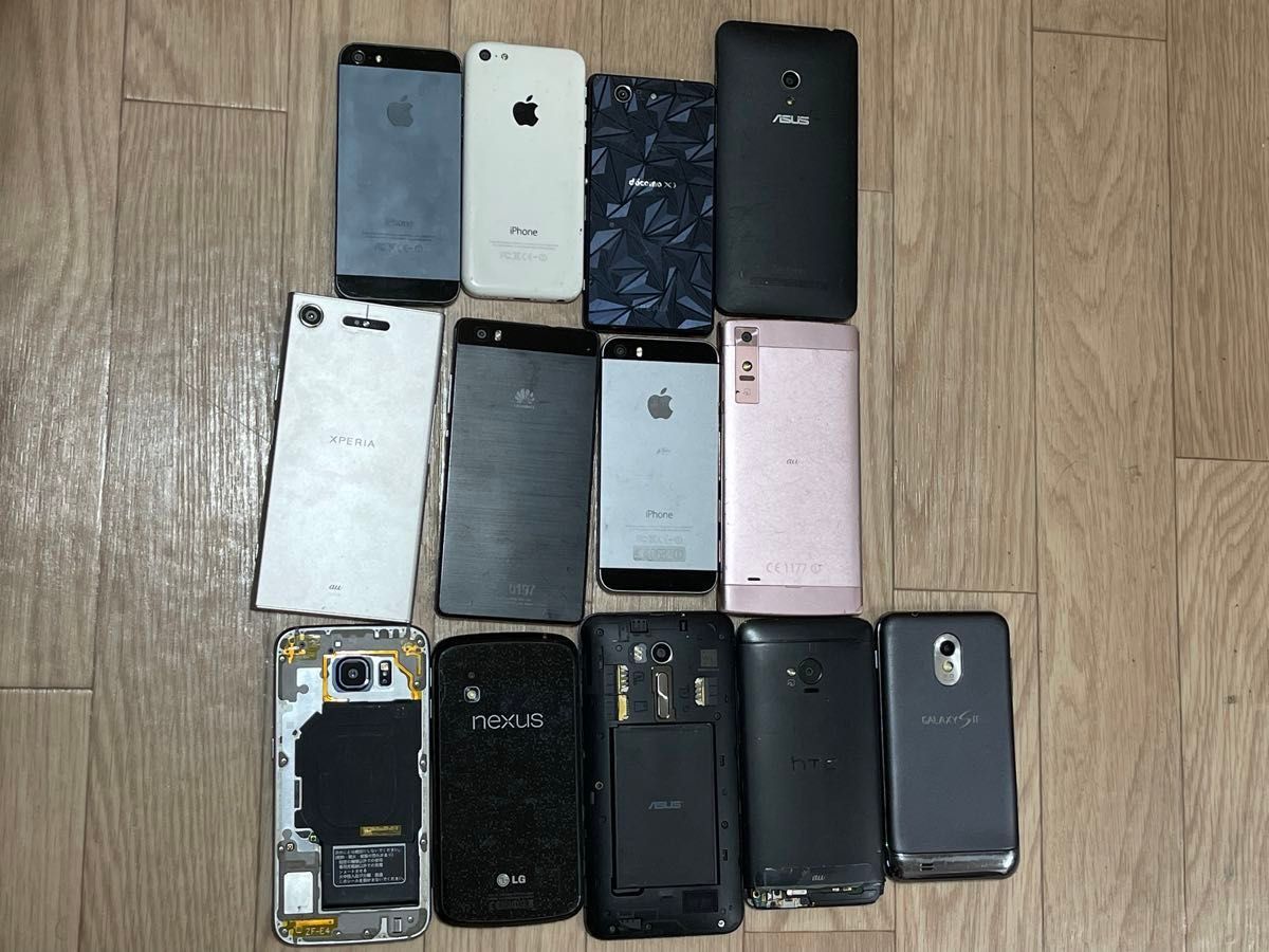 ジャンク スマホ まとめ セット 動作未確認14 台｜Yahoo!フリマ（旧