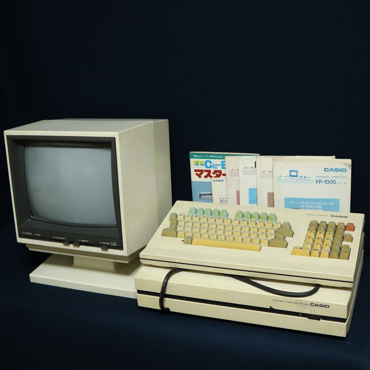 Yahoo!オークション - 通電 キーボード操作確認済 CASIO パーソナルコ