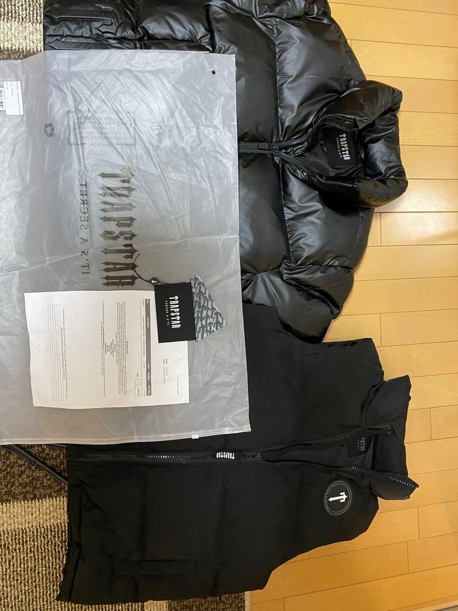 トラップスターダウン&トラップスターベストTRAPSTAR sizeベストL