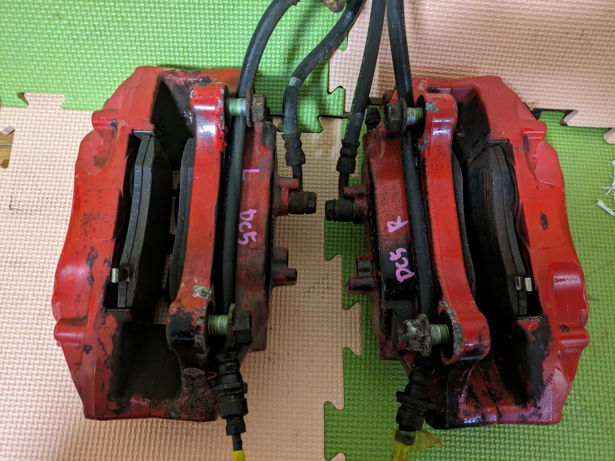 Yahoo!オークション - DC5インテグラ タイプR 純正 brembo キャリパー