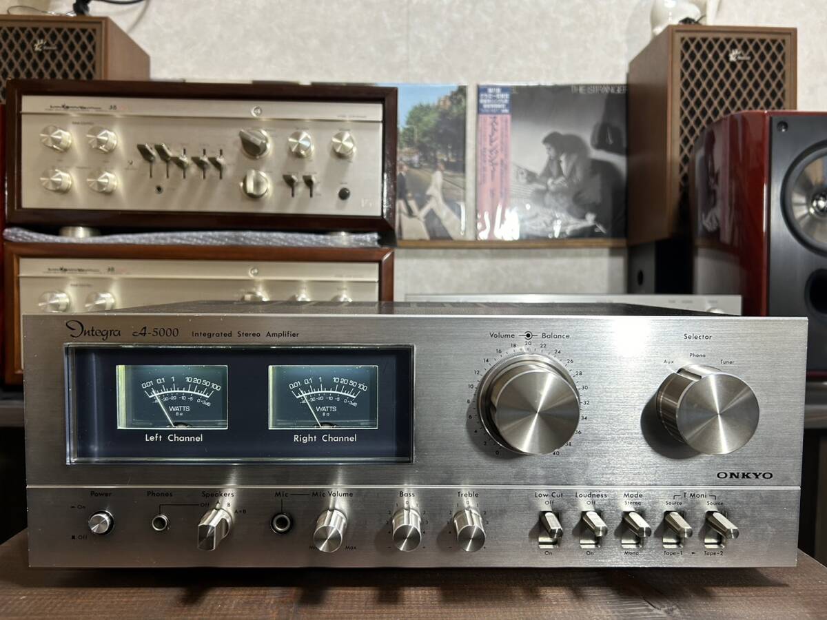 Yahoo!オークション - 【完動品 整備品】オンキョーONKYO A-5000 プリ