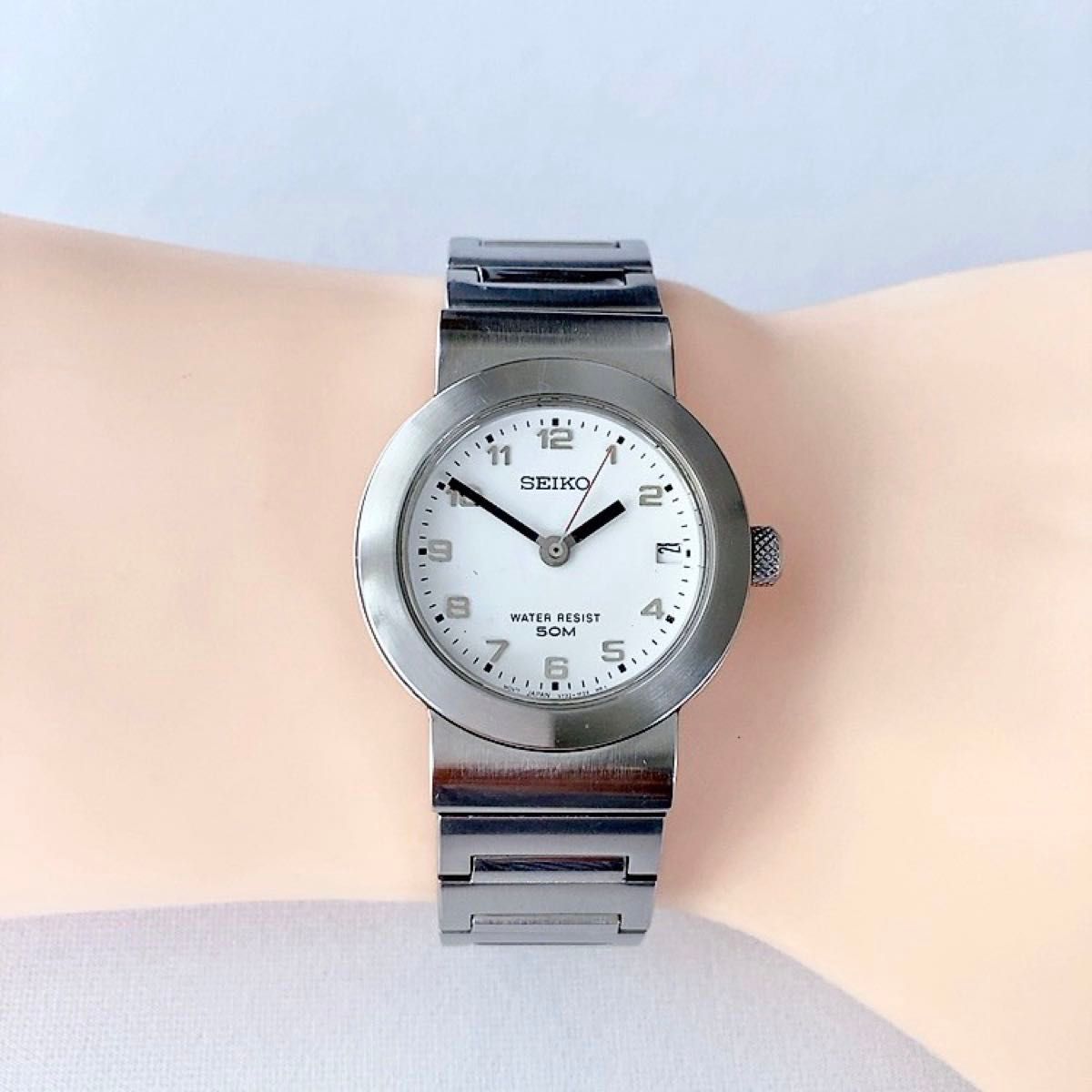SEIKO #V732-OR40メンズクォーツ腕時計 稼動 予備コマあり｜Yahoo