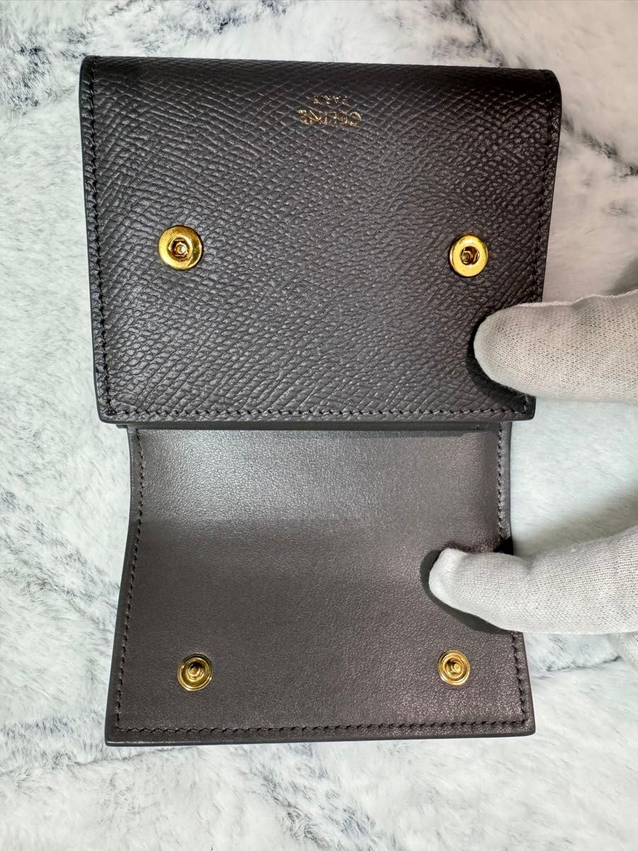 本日限定価格】CELINE セリーヌ スモール トリフォールドウォレット