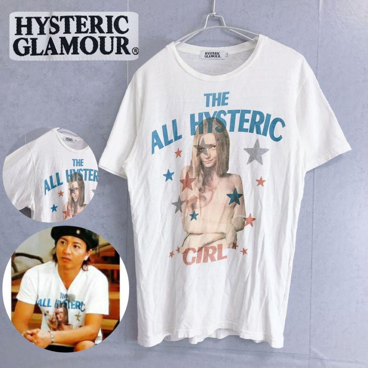 HYSTERIC GLAMOUR】ヌードガール キムタク着用モデル 半袖Tシャツ