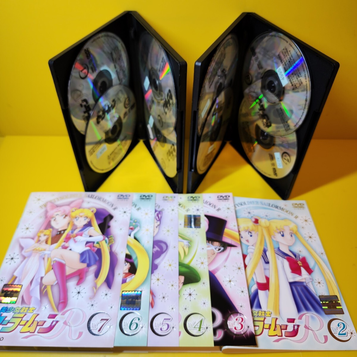 新品ケース交換済み 美少女戦士セーラームーンR DVD 全8巻セット