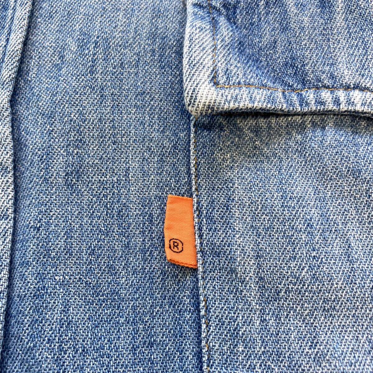Levi's / リーバイス】70s デニムウエスタンシャツ ダンガリーデニム