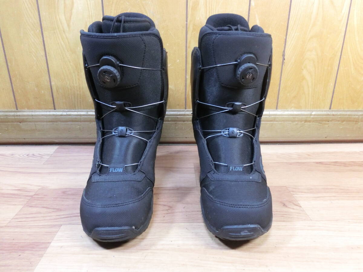 FLOW スノーボードブーツ BOAシステム 美品 FLOW BOA ブーツ