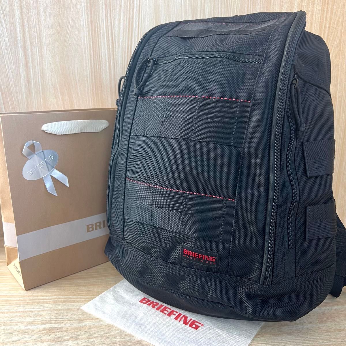 希少 廃盤】BRIEFING GRAVITY PACK USA製 ブリーフィング グラビティ