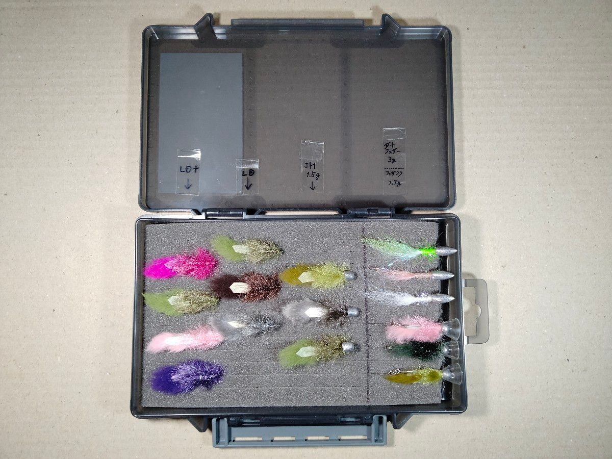 ハートデザイン(HART DESIGN) フェザージグ 16点セット(ケース付き