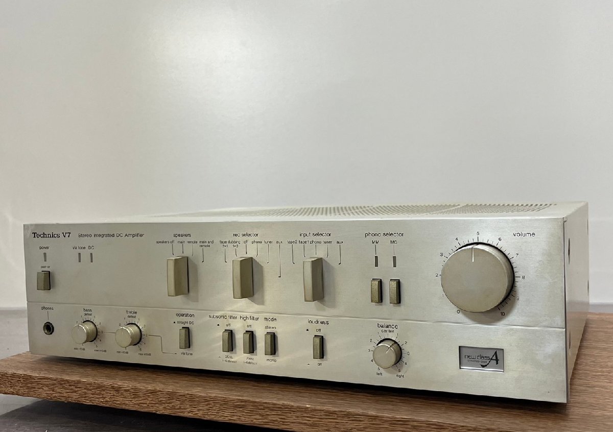 Technics テクニクス プリメインアンプ SU-V7 オーディオ機器△2055