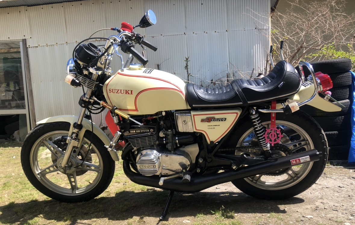 GT380 外装セット 美品 検索用 当時 当時物 三和ビックタンク カフェ