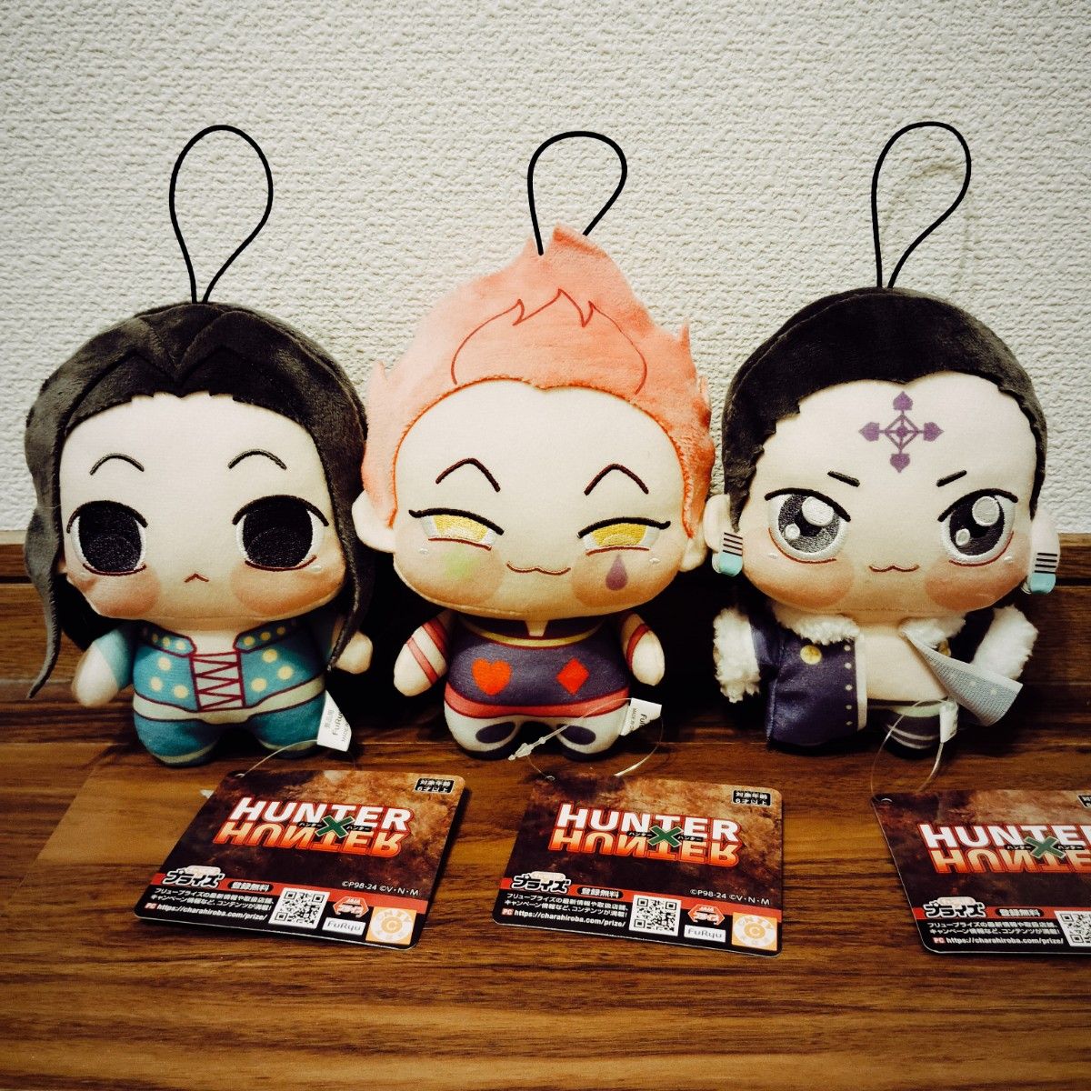 HUNTER×HUNTER ハンターハンター ちょぴぬい ヒソカ クロロ イルミ 3種