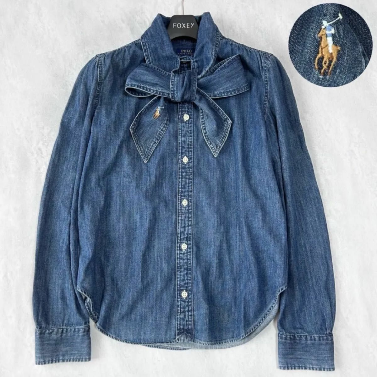 DISCOVERED×RALPH LAUREN リメイク 再構築 シャツ ポニー DISCOVERED