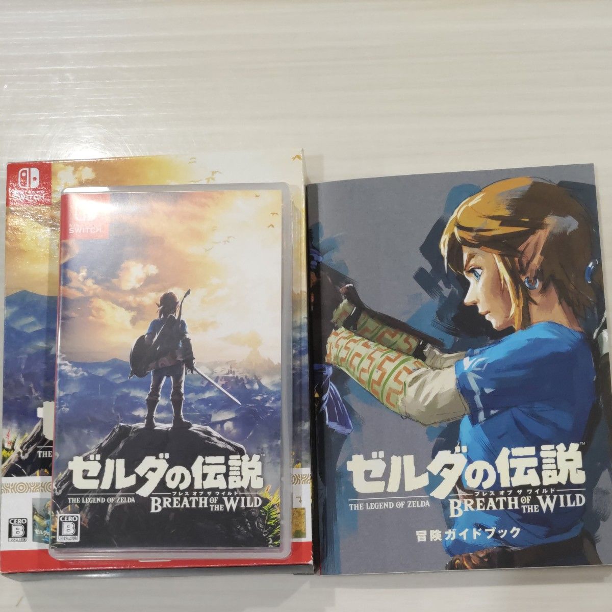 Switch】 ゼルダの伝説 ブレス オブ ザ ワイルド [冒険ガイドブック