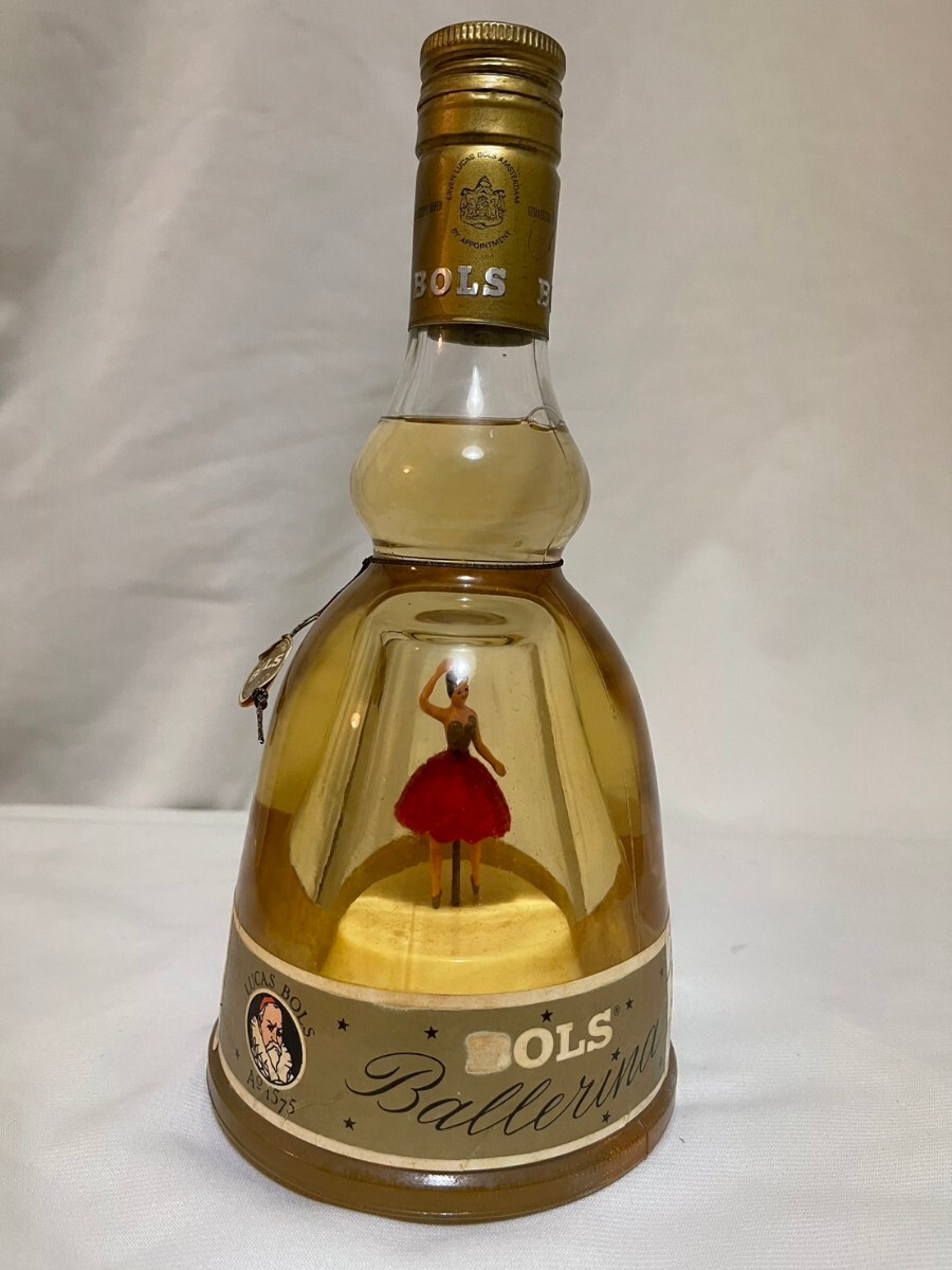 3-2696 BOLS バレリーナ リキュール 未開栓 オルゴール 3-2696 BOLS