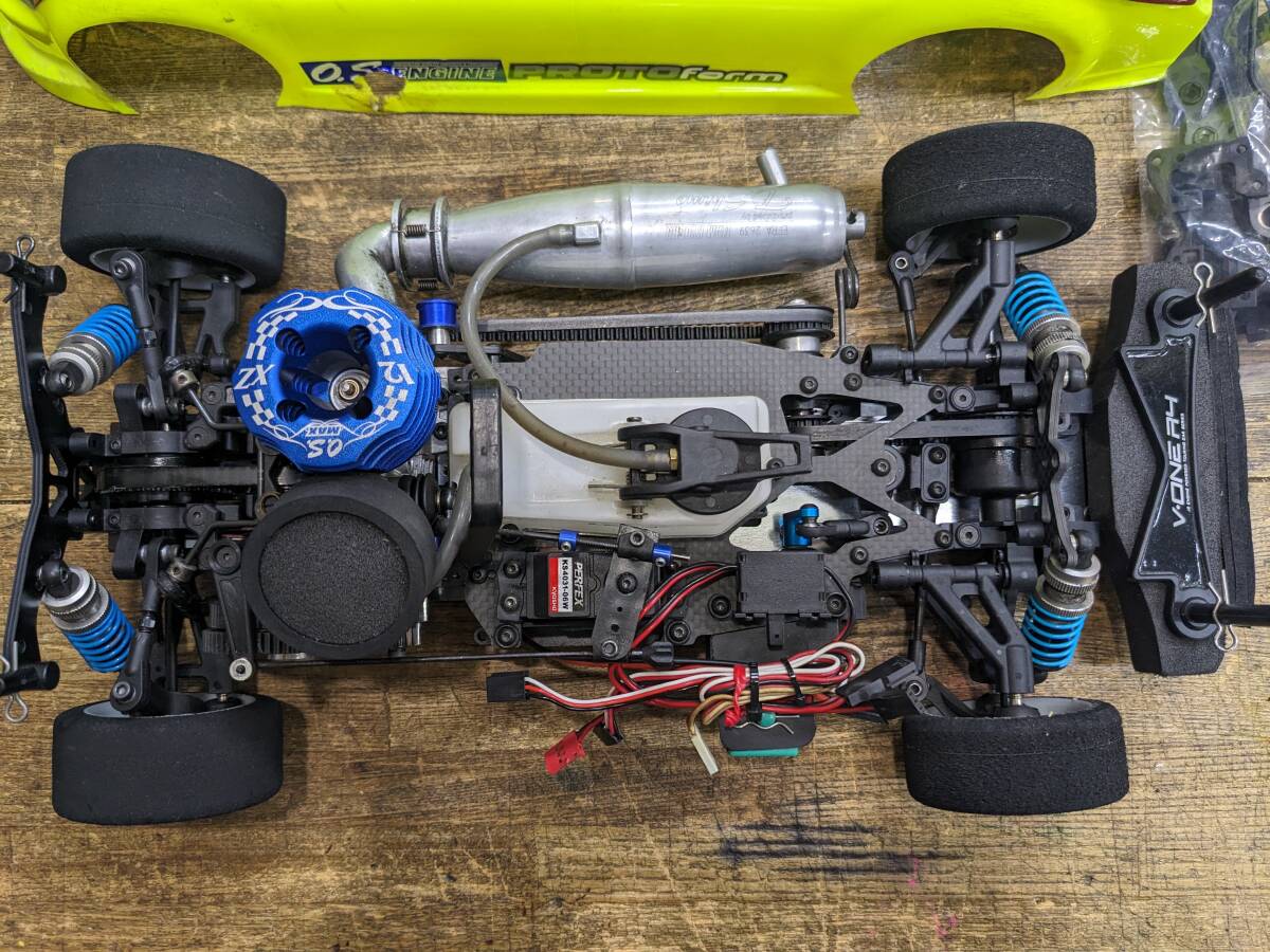 Yahoo!オークション - 京商 1/10エンジンRC4WD Put V-ONE R4 OS MA