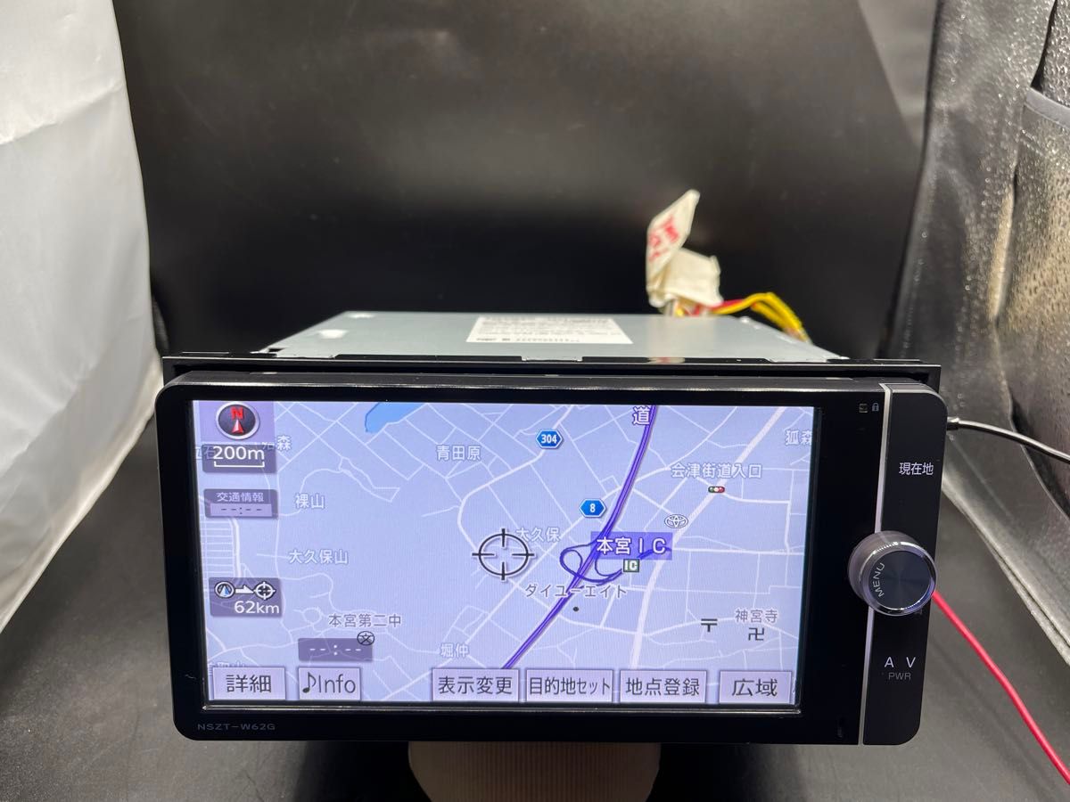 TOYOTA トヨタ NSZT-W62G フルセグTV/DVD/CD/MP3/SD/Bluetooth/｜Yahoo