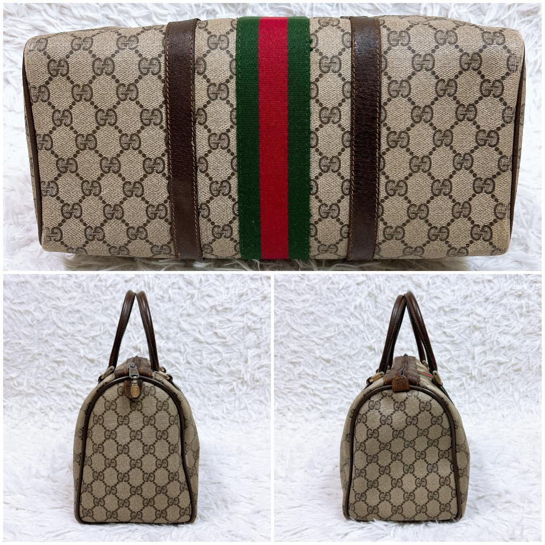 GUCCI オールドグッチ シェリーライン GGスプリーム ミニボストン