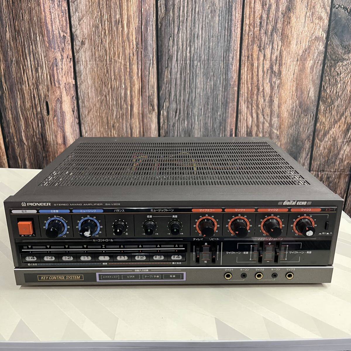PIONEER パイオニア SA-V20II STEREO MIXING AMPLIFIER カラオケアンプ