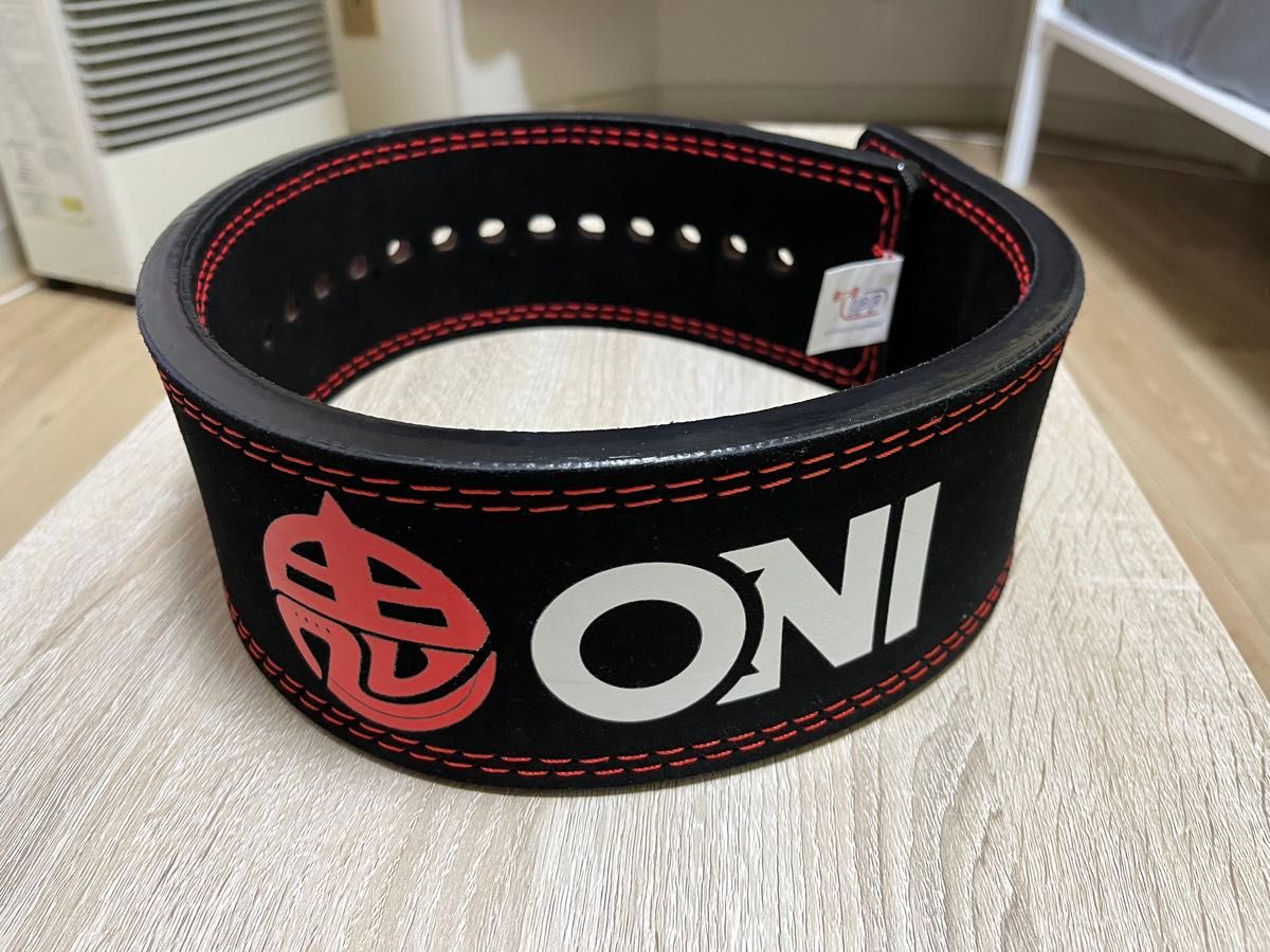 ONI 鬼 レバーアクションベルトNX IPF公認 バックル付き パワーベルト
