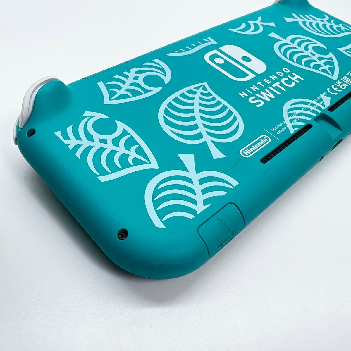 Switch Lite】スイッチライト ターコイズ まめきち&つぶきちアロハ柄