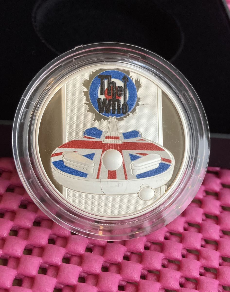 The Who ザ・フー 1オンス 2ポンド銀貨 シルバープルーフコイン