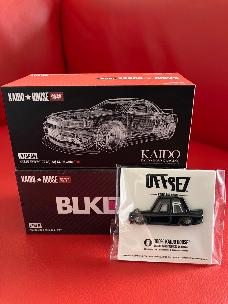 GT-R R34 静岡ホビーショー MINI GT KAIDO HOUSE BLKLTD STREET 510 黒