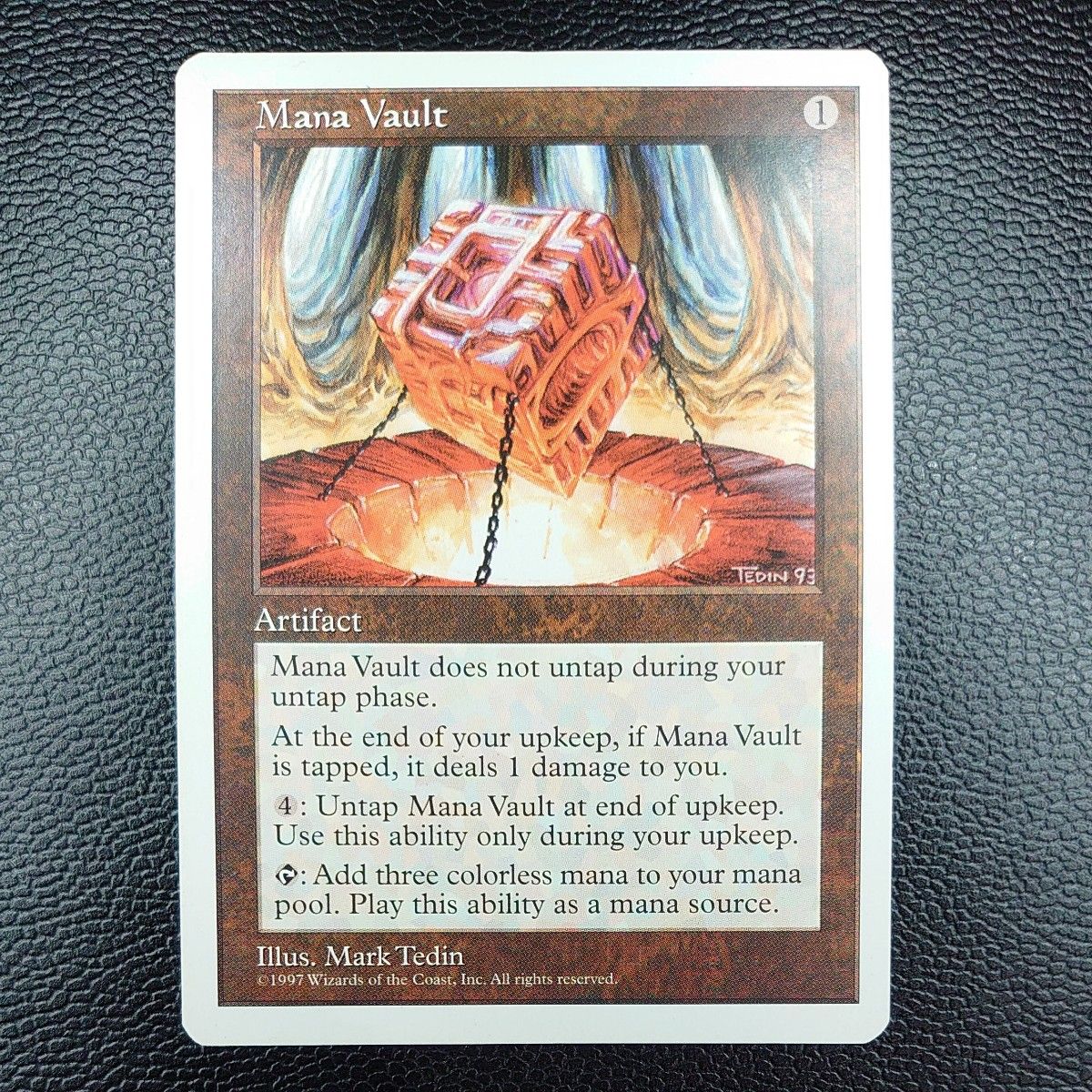 MTG 魔力の櫃 Mana Vault 英語 4枚】魔力の櫃 mana vault 白枠 MTG