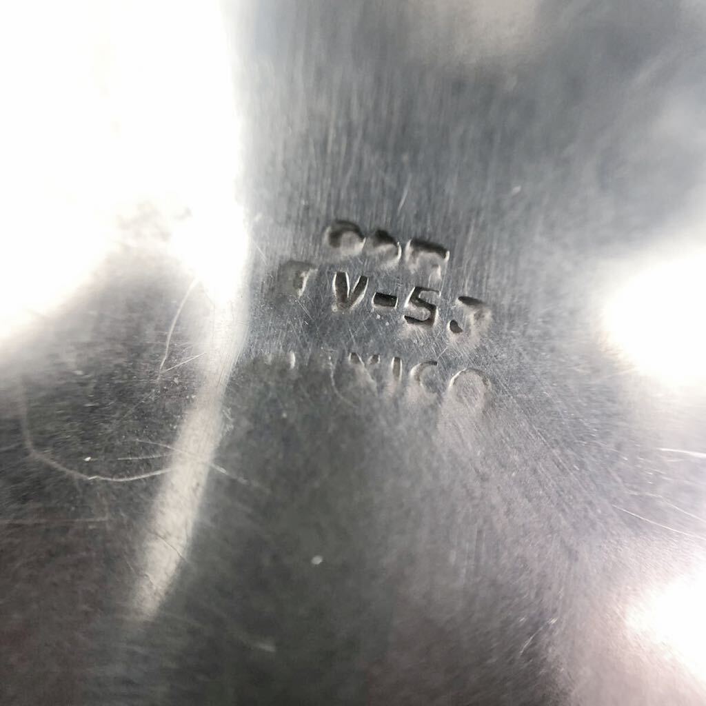 Vintage Mexican Silver Cuff Bangle 925ブレスレット シルバー