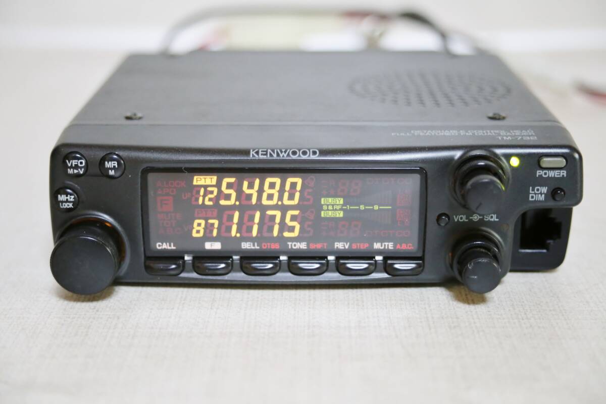 Yahoo!オークション - ケンウッド TM-732 144/430MHz 無線機 受信改造