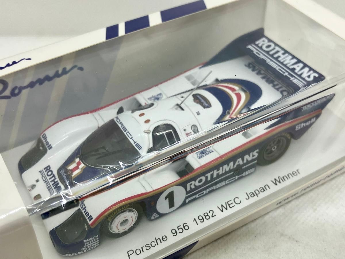 1/43 ロスマンズ ポルシェ 956 #1 J イクス/J マス 1982 WEC JAPAN