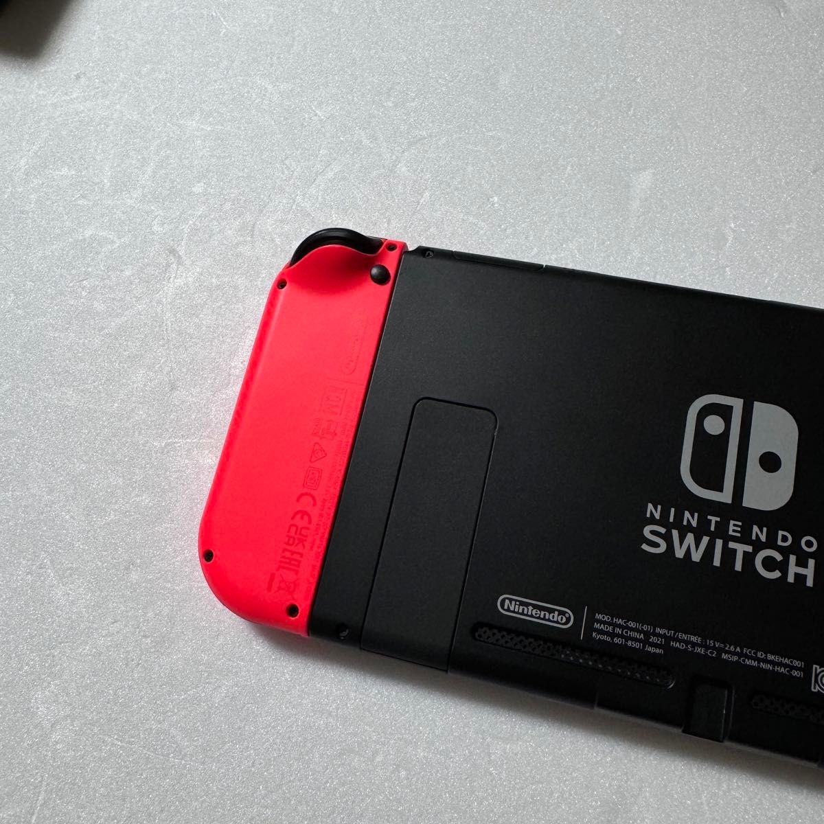 美品 Nintendo Switch ネオンブルーネオンレッド バッテリー強化モデル
