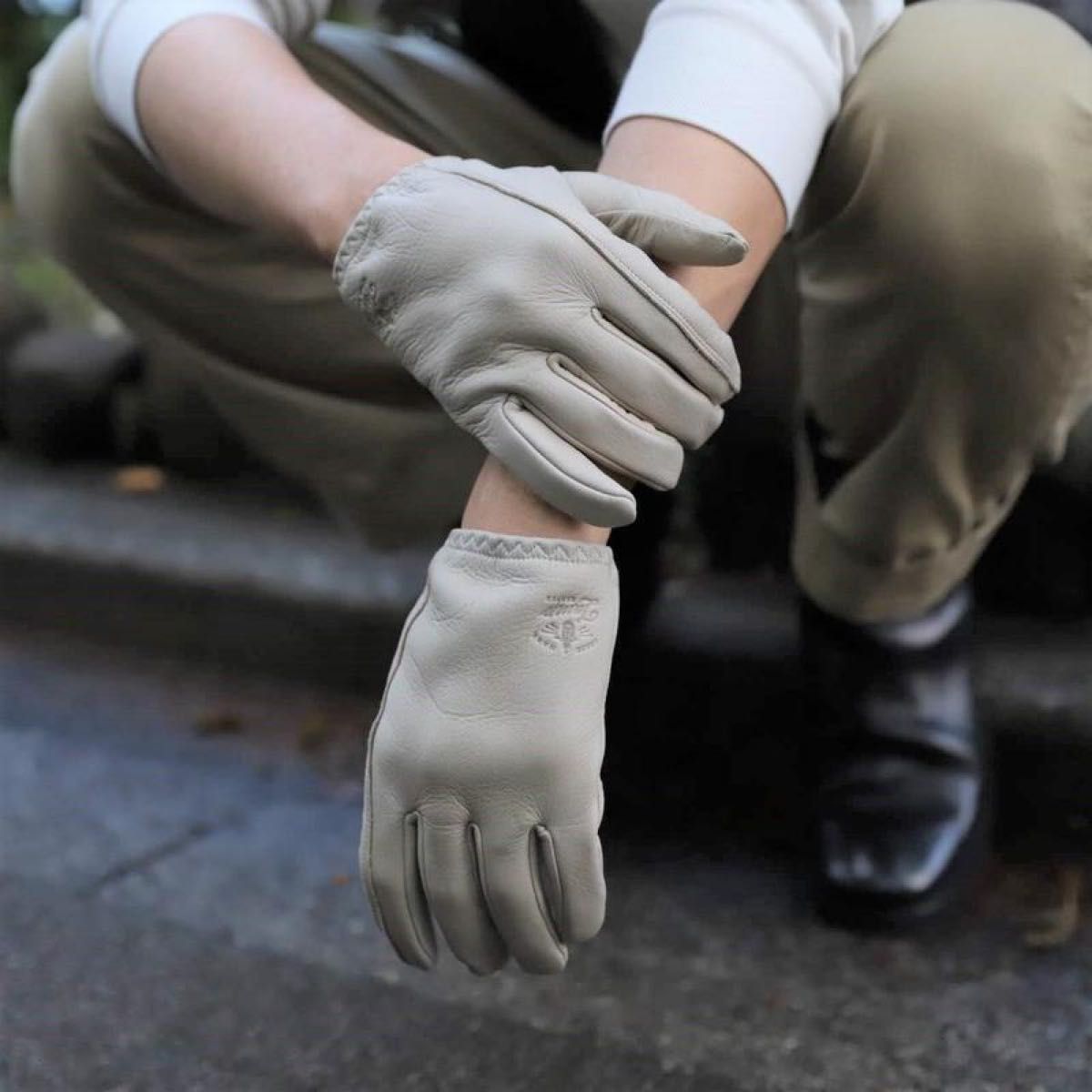 ランプグローブス LAMP GLOVES SHORTY (GREIGE) Mサイズ｜Yahoo!フリマ