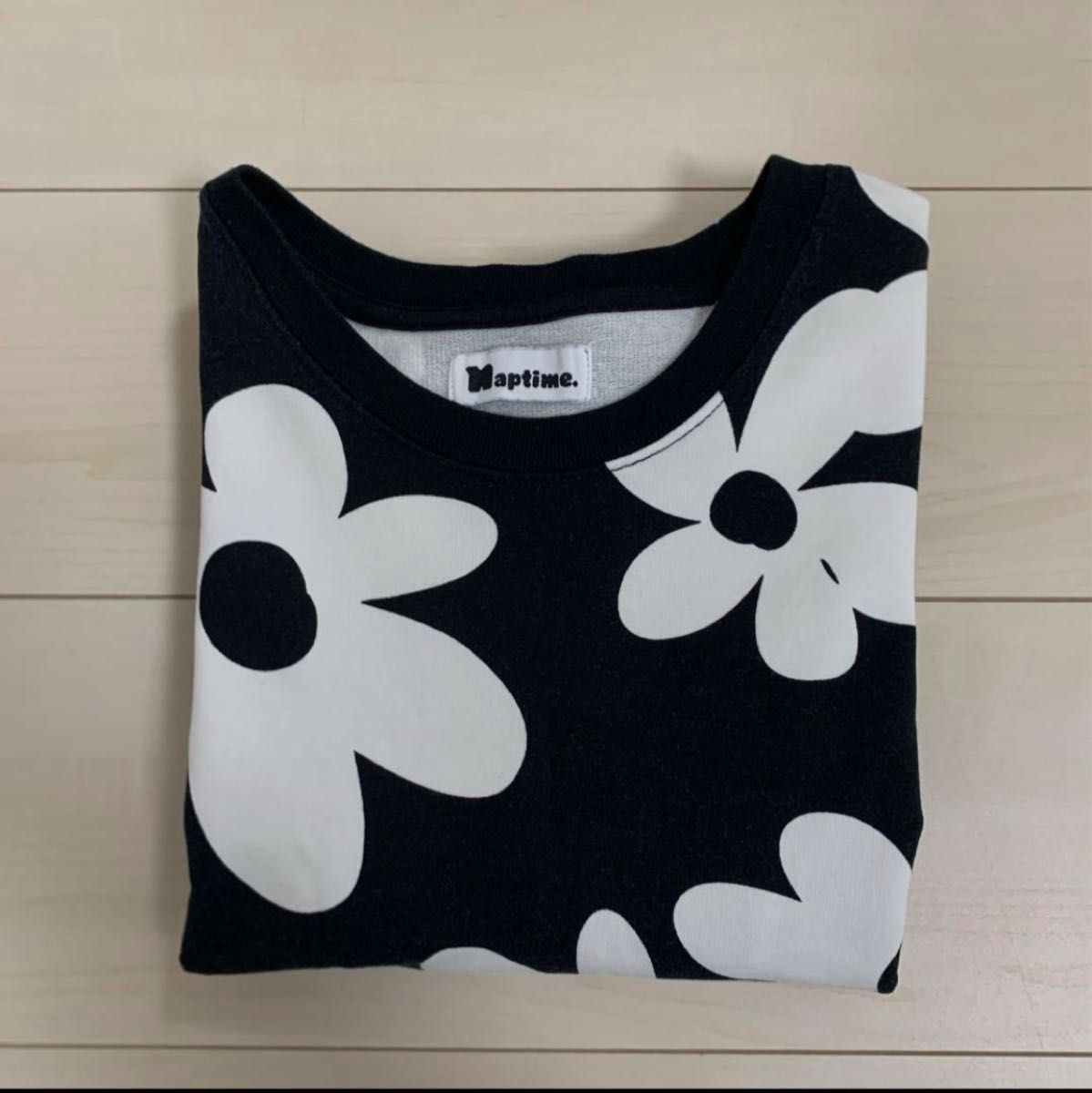 Naptime ナップタイム フラワー総柄プリント Tシャツ Nissy｜Yahoo