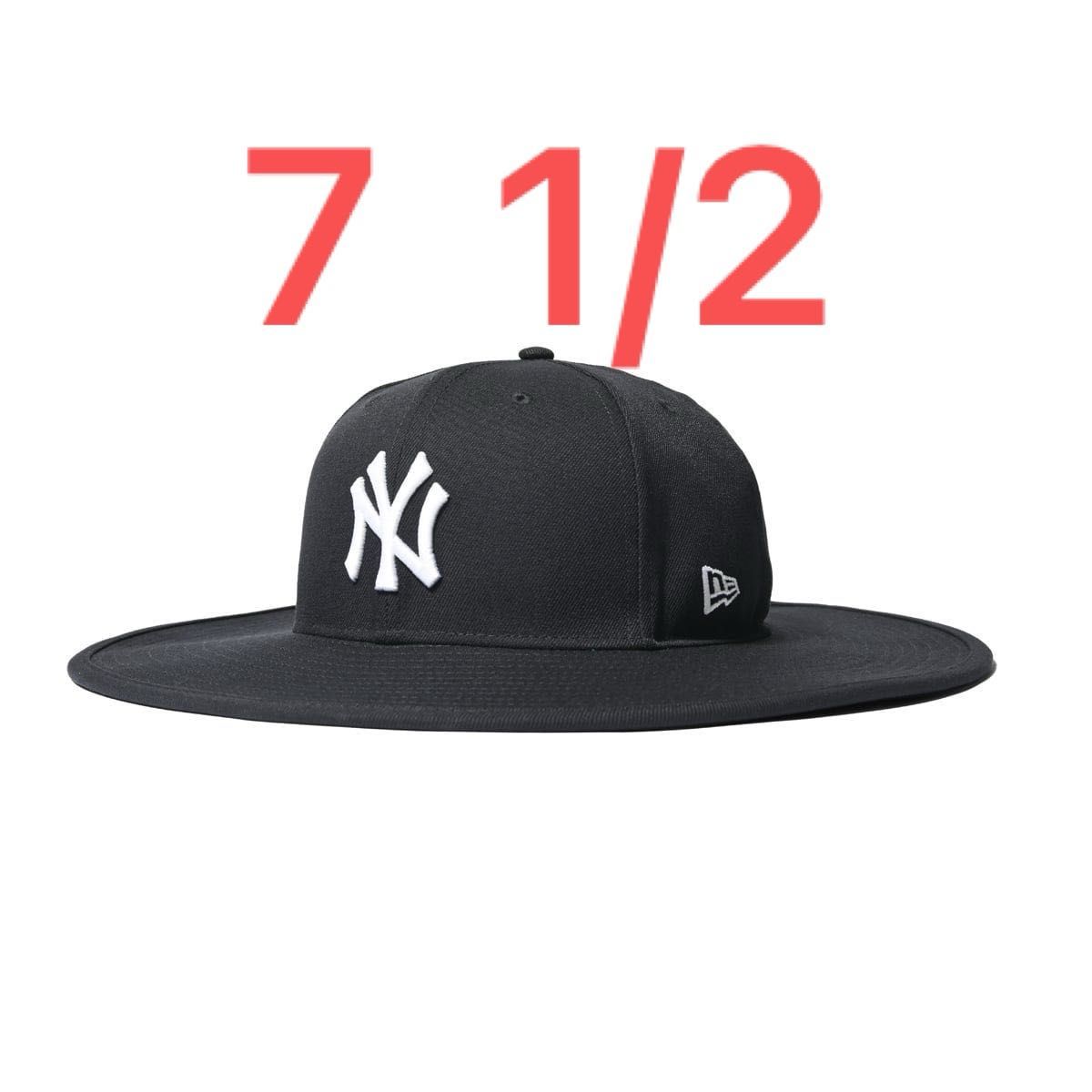 NEW ERA LONG BRIM HAT New York Yankees NAVY ヤンキース ロング