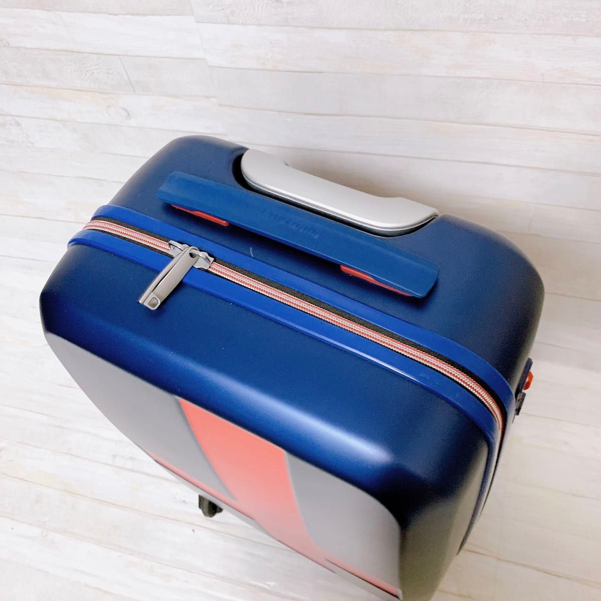 INNOVATOR INV48 スーツケース 38L ネイビー レッド 機内持ち込み