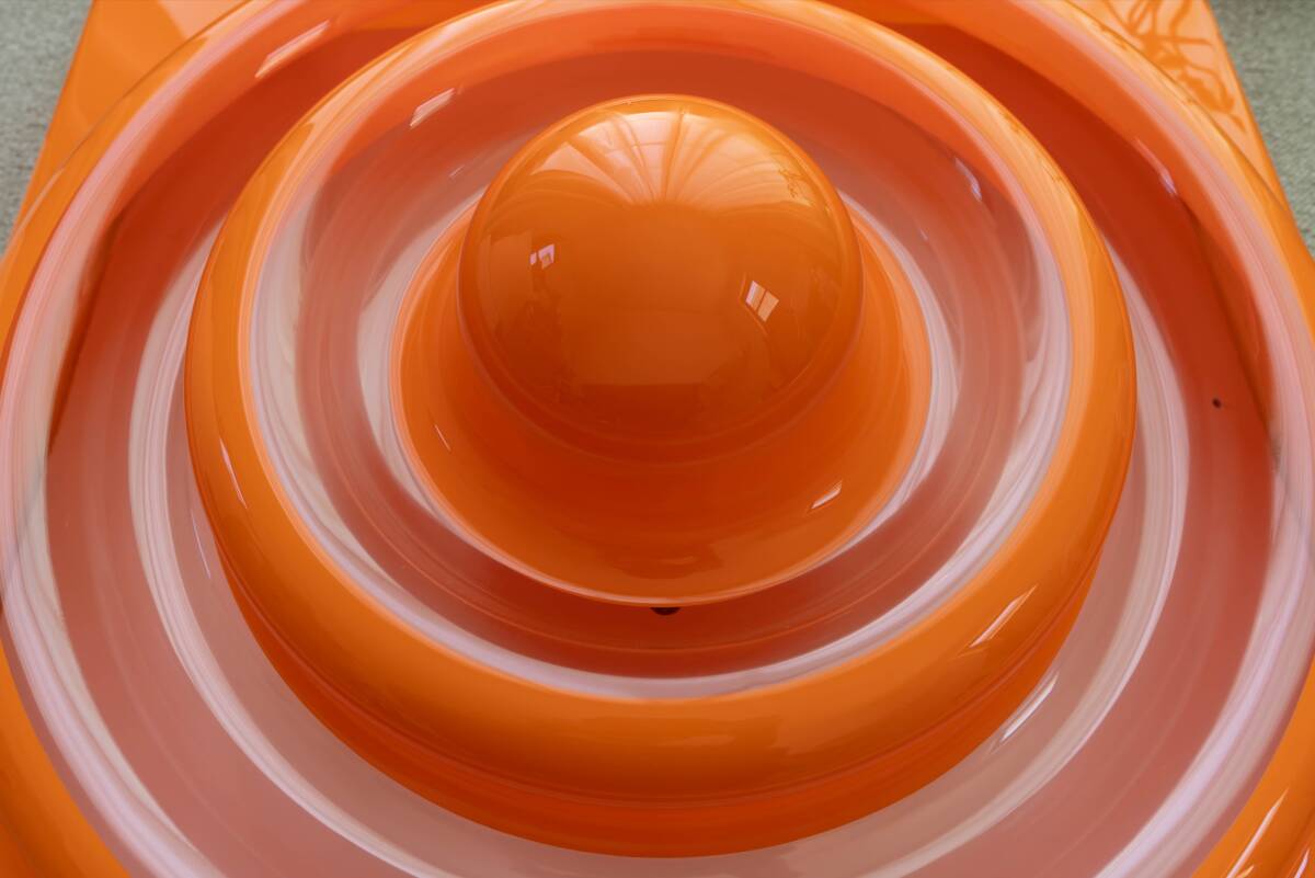 Yahoo!オークション - Verner Panton Orange Ring Lamp vitra パントン