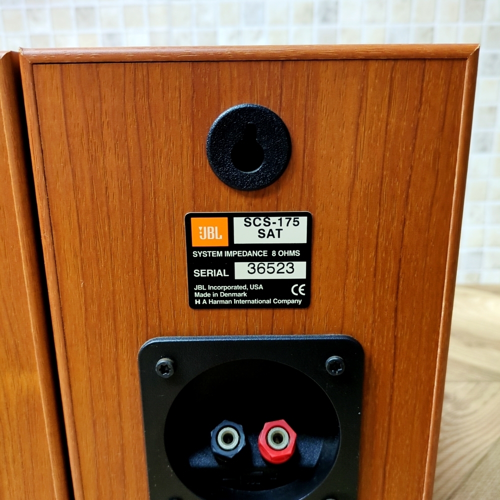 Yahoo!オークション - JBL SCS-175 SAT スピーカー ペア ブックシェル