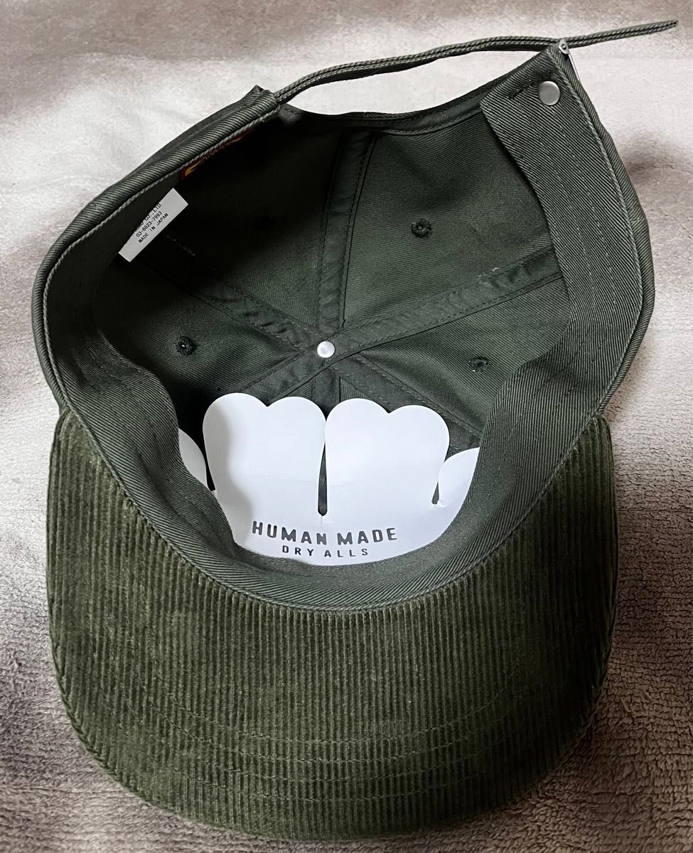 HUMAN MADE CORDUROY CAP OLIVE DRAB 帽子｜Yahoo!フリマ（旧PayPay