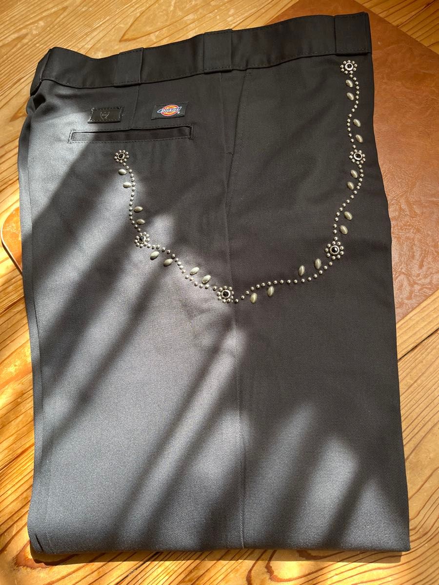 HTC x Dickies コラボスタッズワークパンツ black ブラック