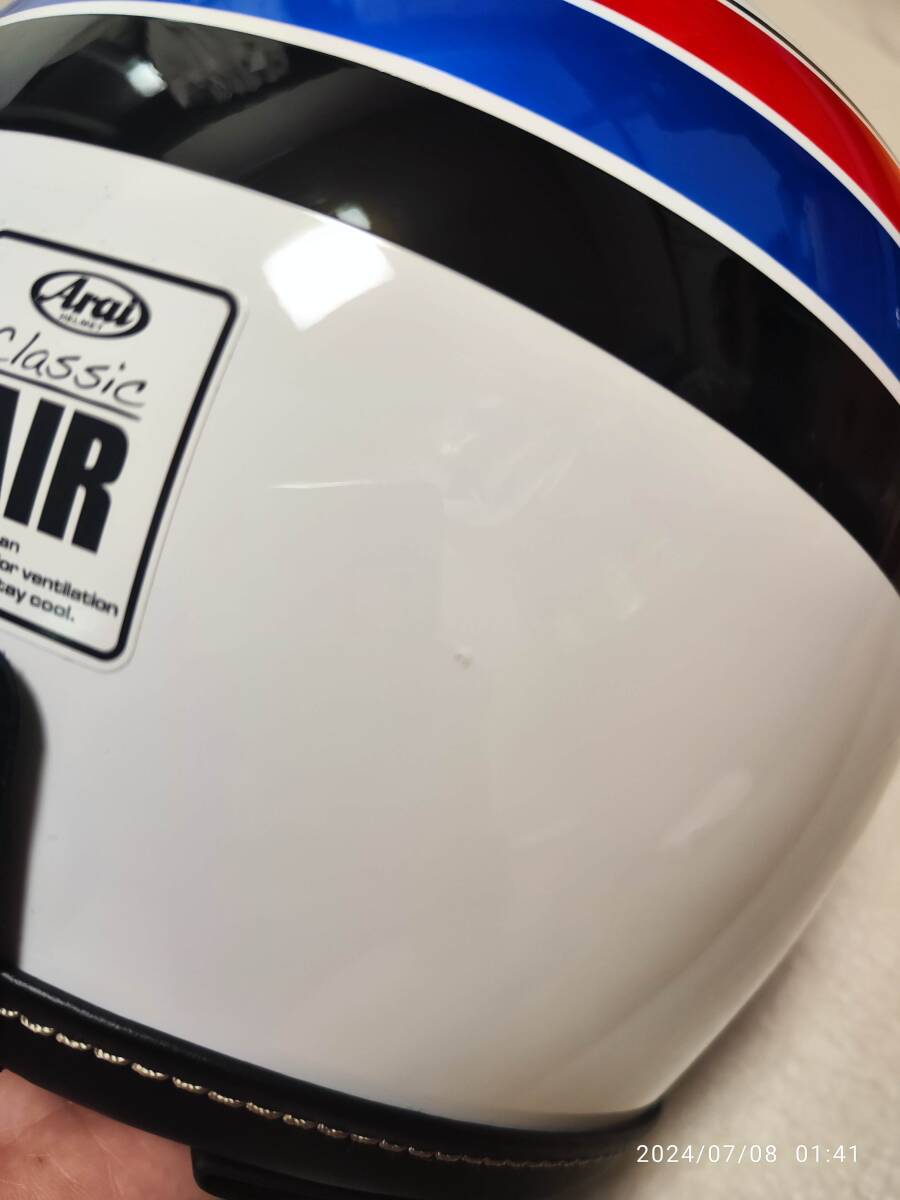 アライ(Arai) バイクヘルメット ジェット CLASSIC AIR BLITZ ホワイト