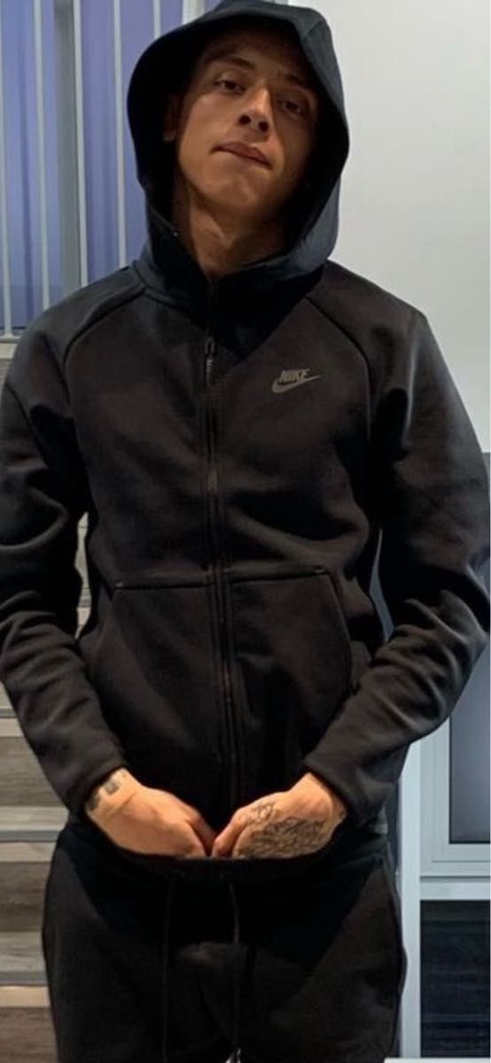 NIKE ナイキ テックフリース パーカー ブラック｜Yahoo!フリマ（旧