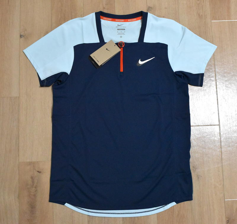 新品 カルロス・アルカラス着 NIKE コート DFADV スラム ポロシャツ L