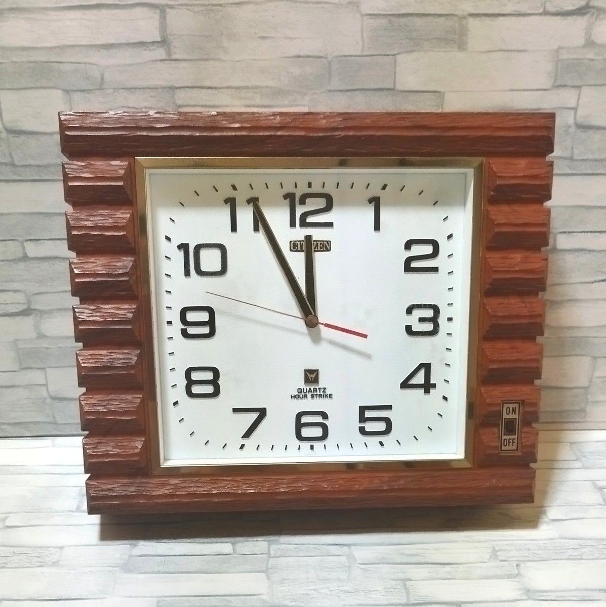 CITIZENシチズン掛け時計レトロ中古品｜Yahoo!フリマ（旧PayPayフリマ）