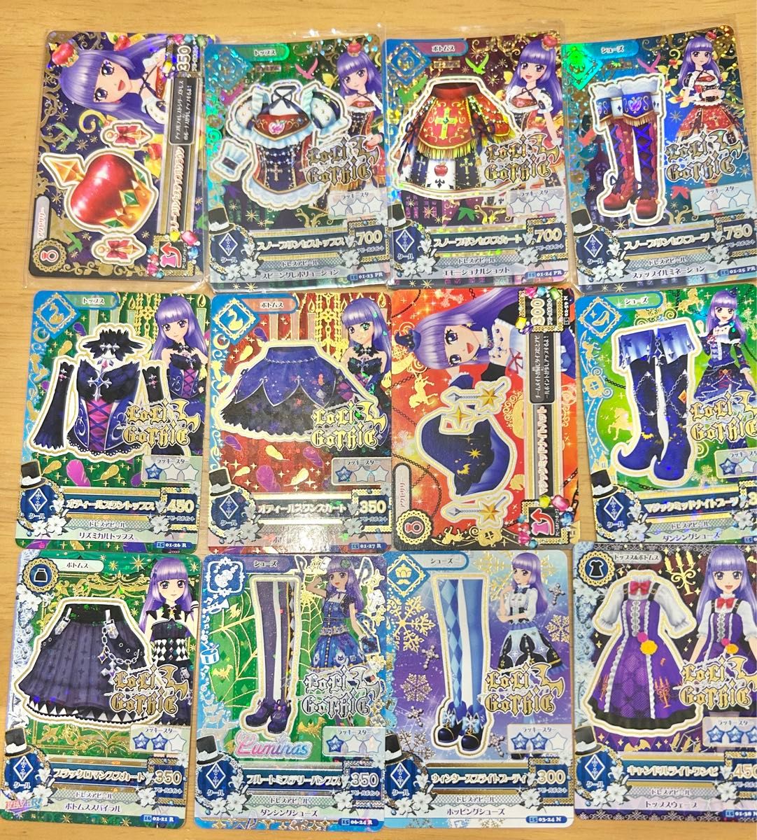 アイカツカード まとめ売り ロリゴシック 氷上スミレ｜Yahoo!フリマ