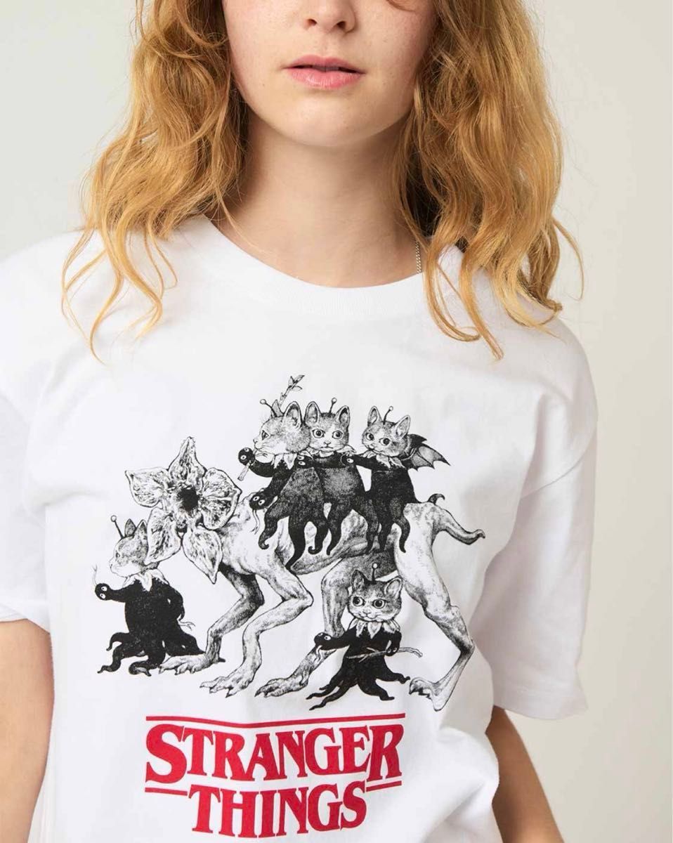 XL】【新品未使用】STRANGER THINGS グラニフ ストレンジャーシングス