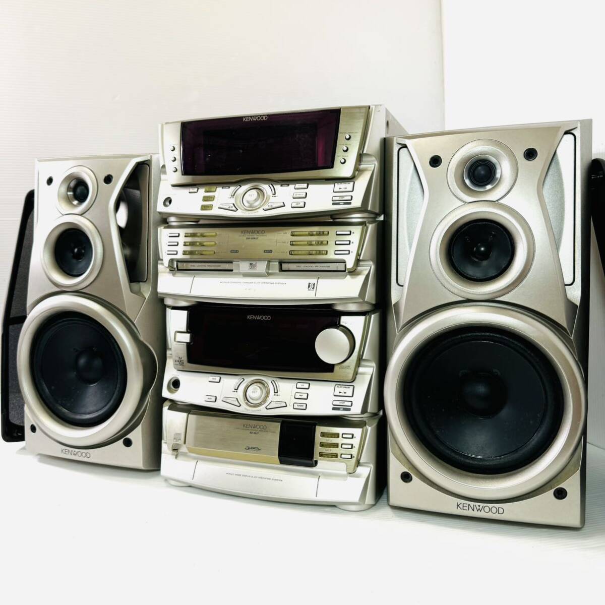 Yahoo!オークション - KENWOOD ケンウッド CD MD システム コンポ RD-M